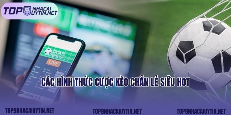 Các hình thức cược kèo chẵn lẻ siêu hot